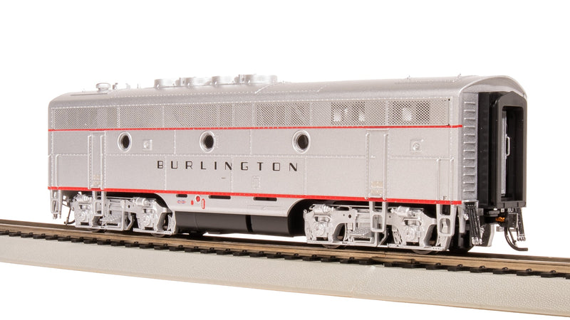 BLI 8171 EMD F3B, CBQ 9961B, Aluminum w/ Black Nose Stripes, Paragon4 Sound/DC/DCC, HO