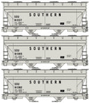 Accurail HO 8187 2-Bay ACF Hopper Set, Norfolk Southern (3-Pack)