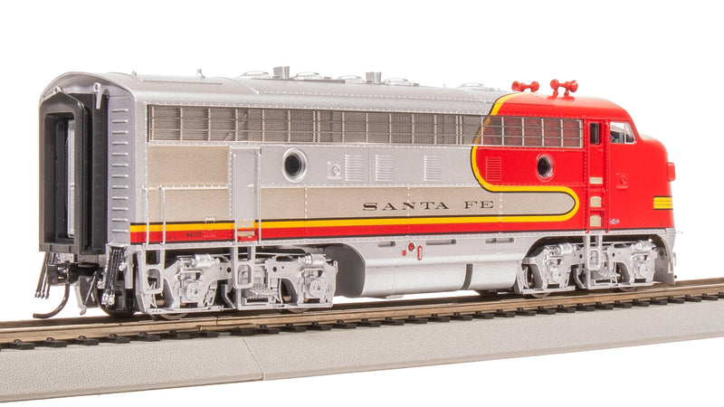 BLI 8190 EMD F7 A/B Set, ATSF 328L/328A, Warbonnet Scheme, 1950's Details, A-unit Paragon4 Sound/DC/DCC, Unpowered B, HO