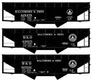 PREORDER Accurail HO 8190 50T 2 Bay Hopp B&O 3pk