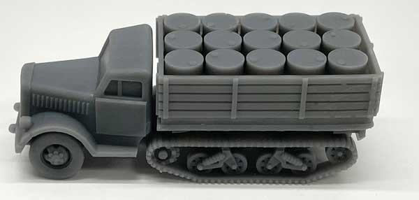 Phoenix Precision Models HO 31045 Half-Track with Drum Load Resin Kit, Unpainted