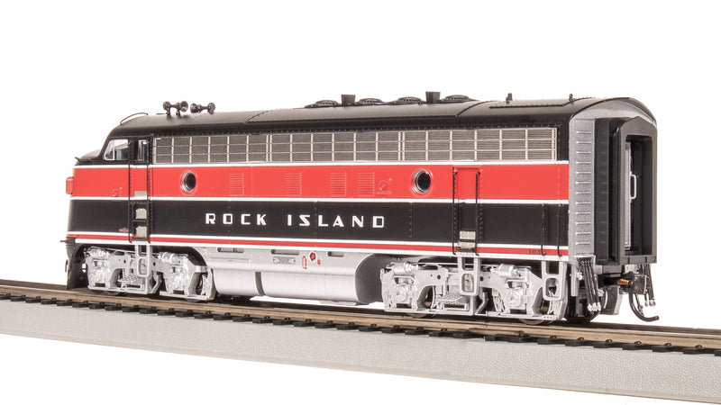 BLI 8191 EMD F7 A/B, CRIP 103/105B, Red/Black w/ Aluminum Trucks, A-unit Paragon4 Sound/DC/DCC, Unpowered B, HO