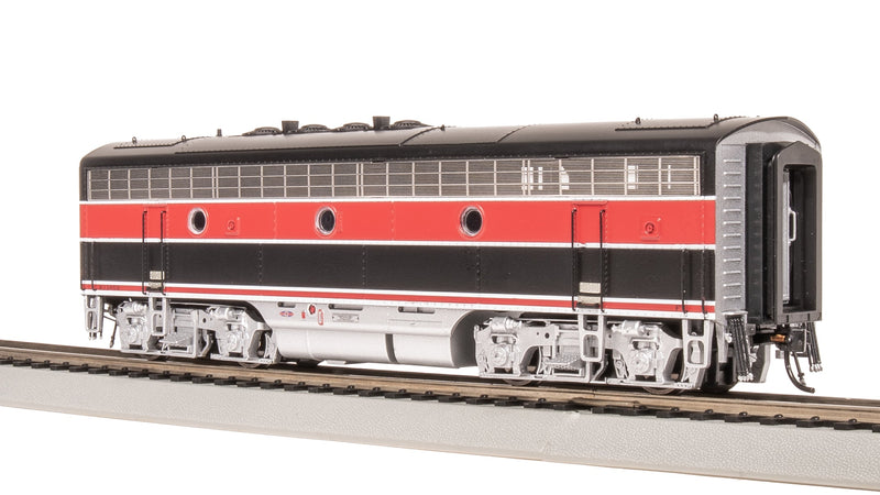 BLI 8191 EMD F7 A/B, CRIP 103/105B, Red/Black w/ Aluminum Trucks, A-unit Paragon4 Sound/DC/DCC, Unpowered B, HO