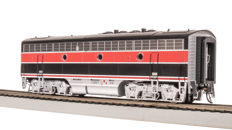 BLI 8191 EMD F7 A/B, CRIP 103/105B, Red/Black w/ Aluminum Trucks, A-unit Paragon4 Sound/DC/DCC, Unpowered B, HO