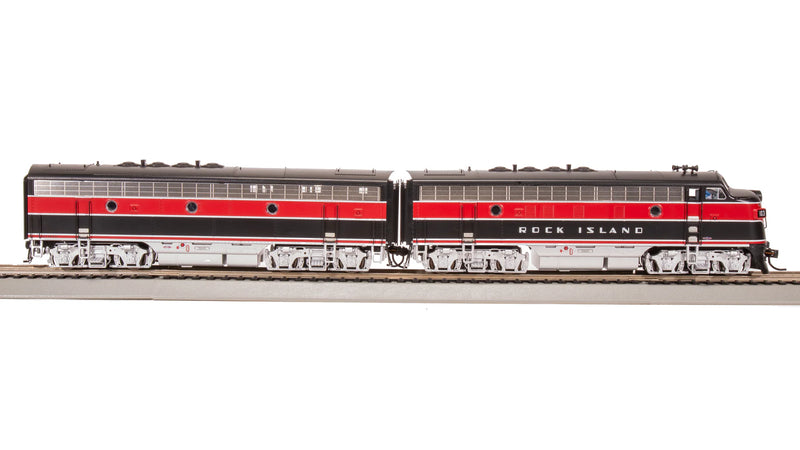 BLI 8191 EMD F7 A/B, CRIP 103/105B, Red/Black w/ Aluminum Trucks, A-unit Paragon4 Sound/DC/DCC, Unpowered B, HO