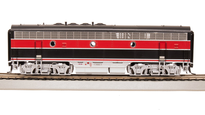 BLI 8191 EMD F7 A/B, CRIP 103/105B, Red/Black w/ Aluminum Trucks, A-unit Paragon4 Sound/DC/DCC, Unpowered B, HO