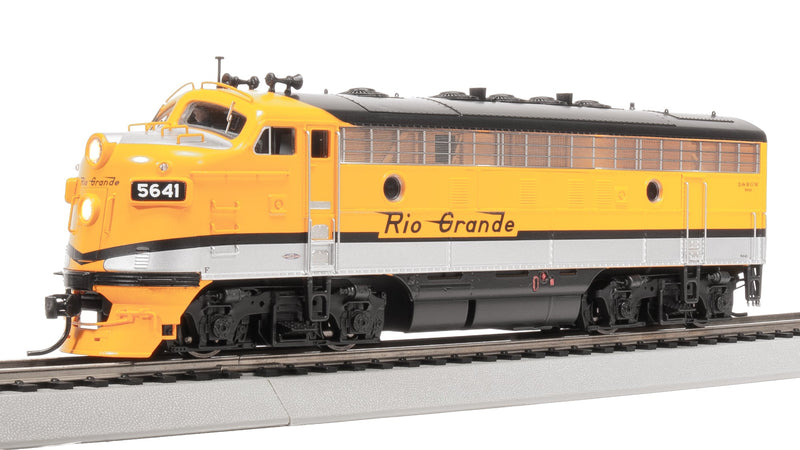 BLI 8192 EMD F7 A/B, DRGW 5641/5642, Single Stripe Scheme, A-unit Paragon4 Sound/DC/DCC, Unpowered B, HO