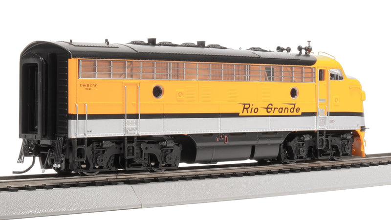 BLI 8192 EMD F7 A/B, DRGW 5641/5642, Single Stripe Scheme, A-unit Paragon4 Sound/DC/DCC, Unpowered B, HO