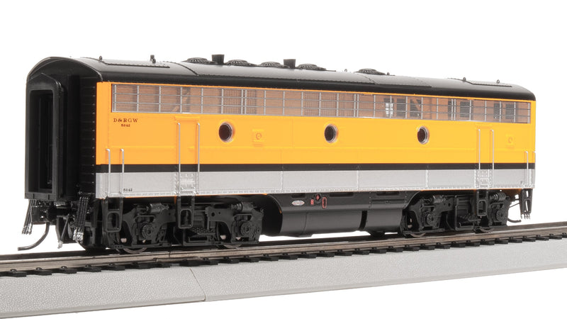 BLI 8192 EMD F7 A/B, DRGW 5641/5642, Single Stripe Scheme, A-unit Paragon4 Sound/DC/DCC, Unpowered B, HO