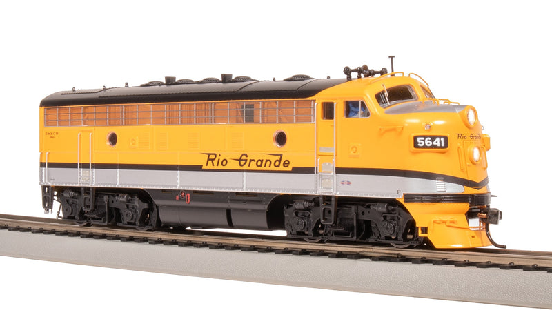 BLI 8192 EMD F7 A/B, DRGW 5641/5642, Single Stripe Scheme, A-unit Paragon4 Sound/DC/DCC, Unpowered B, HO