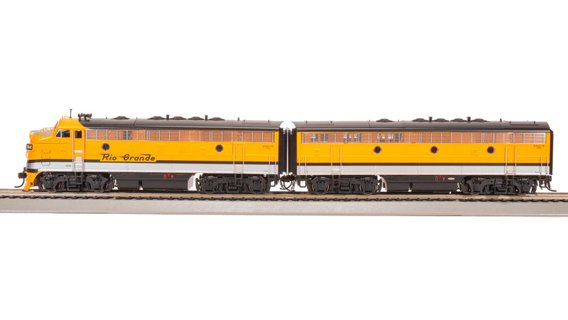 BLI 8192 EMD F7 A/B, DRGW 5641/5642, Single Stripe Scheme, A-unit Paragon4 Sound/DC/DCC, Unpowered B, HO