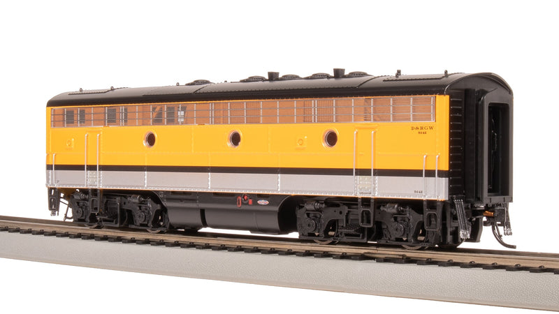 BLI 8192 EMD F7 A/B, DRGW 5641/5642, Single Stripe Scheme, A-unit Paragon4 Sound/DC/DCC, Unpowered B, HO