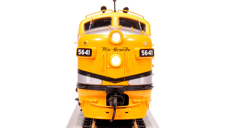 BLI 8192 EMD F7 A/B, DRGW 5641/5642, Single Stripe Scheme, A-unit Paragon4 Sound/DC/DCC, Unpowered B, HO