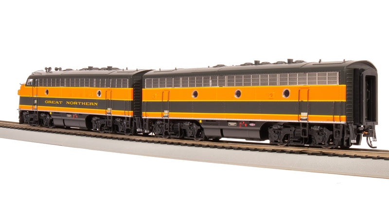 BLI 8193 EMD F7 A/B, GN 454A/454B, As-Delivered Empire Builder, Freight Service, A-unit Paragon4 Sound/DC/DCC, Unpowered B, HO