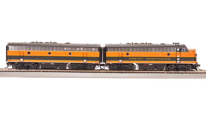 BLI 8193 EMD F7 A/B, GN 454A/454B, As-Delivered Empire Builder, Freight Service, A-unit Paragon4 Sound/DC/DCC, Unpowered B, HO