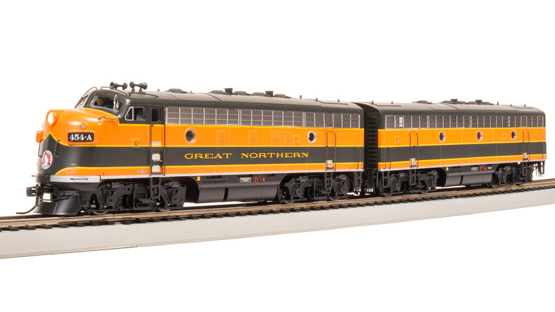 BLI 8193 EMD F7 A/B, GN 454A/454B, As-Delivered Empire Builder, Freight Service, A-unit Paragon4 Sound/DC/DCC, Unpowered B, HO