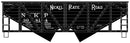 PREORDER Accurail HO 81952 55-Ton Wood-Side 2-Bay Hopper Kit, Nickel Plate Road