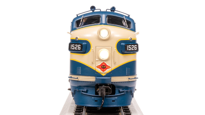 BLI 8197 EMD F7 A/B, T&P 1526/1517B, Eagle Scheme, A-unit Paragon4 Sound/DC/DCC, Unpowered B, HO