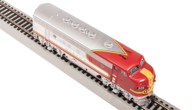 BLI 8198 EMD F7A, ATSF 334L, Warbonnet, 1950's Details, Paragon4 Sound/DC/DCC, HO