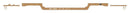 Walthers Mainline HO 910-50231 81' 8-Axle Depressed Center Flatcar, Norfolk & Western