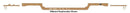 Walthers Mainline HO 910-50232 81' 8-Axle Depressed Center Flatcar, Norfolk & Western