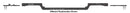 Walthers Mainline HO 910-50245 81' 8-Axle Depressed Center Flatcar, Western Pacific