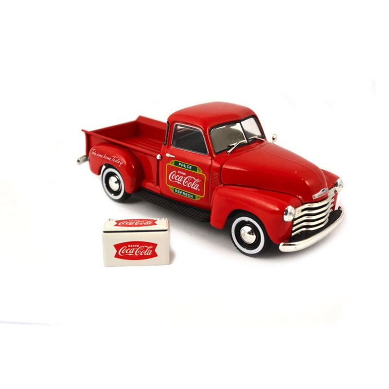 PREORDER Atlas 82066 1953 Chevy Pickup with Coca-Cola Cooler 29.99