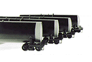 A-Line 29400 Tank Car Ends Undecorated (6)
