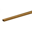 K & S Precision Metals 8262 Rectangular Brass Tube 12" Long x .014 Wall x 3/32 x 3/16