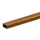 K & S Precision Metals 8266 Rectangular Brass Tube 12" Long x .014 Wall x 5/32 x 5/16
