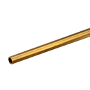 K & S Precision Metals 8272 Hexagon Brass Tube 12" Long x .014 Wall x 1/8