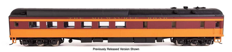 PREORDER Walthers Proto HO 920-17705 Lighted 82' Pullman-Built Heavyweight 36-Seat Diner, Milwaukee Road