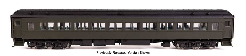 PREORDER Walthers Proto HO 920-17600 Lighted 82' Pullman-Built Heavyweight Paired-Window Coach, Painted Unlettered