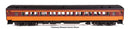 PREORDER Walthers Proto HO 920-17608 Lighted 82' Pullman-Built Heavyweight Paired-Window Coach, Milwaukee Road