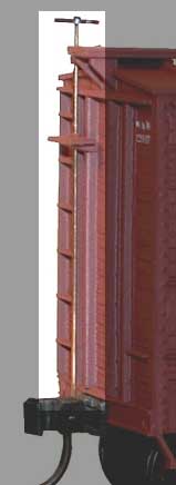 Accurail HO 171 Vertical Brake Staff and Brake Wheel (6)