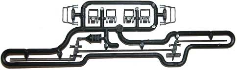 Accurail HO 180 Underframe Brake Rod Set (3)