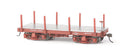 Bachmann Trains 26511 18' Wood Flatcar Spectrum(R) Data Only (2-pack)