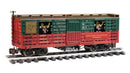 Bachmann Trains G 98709 Animated Stock Car with Reindeer, Christmas