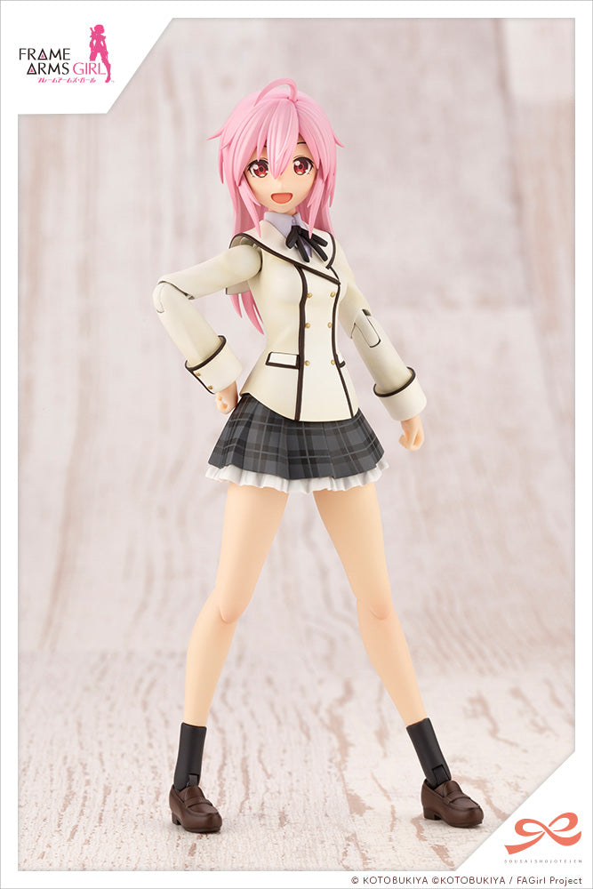 KOTOBUKIYA JK005 Ao Gennai 【WAKABA GIRLS’ HIGH SCHOOL WINTER CLOTHES】DREAMING STYLE HAPPY MONOCHROME 1:10