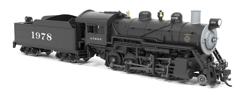 PREORDER Broadway Limited Imports N 8377 2-8-0 Consolidation with Smoke, Atchison Topeka & Santa Fe