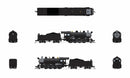 PREORDER Broadway Limited Imports N 8391 2-8-0 Consolidation with Smoke, Unlettered (Paragon4 DCC & Sound Equipped)