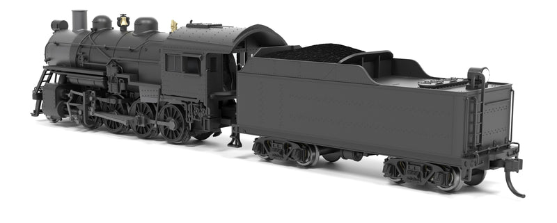PREORDER Broadway Limited Imports N 8391 2-8-0 Consolidation with Smoke, Unlettered (Paragon4 DCC & Sound Equipped)