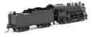 PREORDER Broadway Limited Imports N 8391 2-8-0 Consolidation with Smoke, Unlettered (Paragon4 DCC & Sound Equipped)