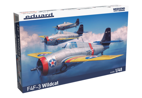 Eduard 1/48 F4F-3 WILDCAT [Weekend Edition]