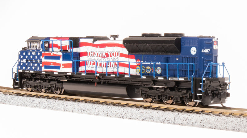 BLI 8425 EMD SD70ACe, MRL 4407, Veterans Tribute, Paragon4 Sound/DC/DCC, N