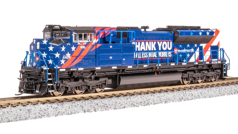 BLI 8426 EMD SD70ACe, MRL 4404, Essential Workers Tribute, Paragon4 Sound/DC/DCC, N