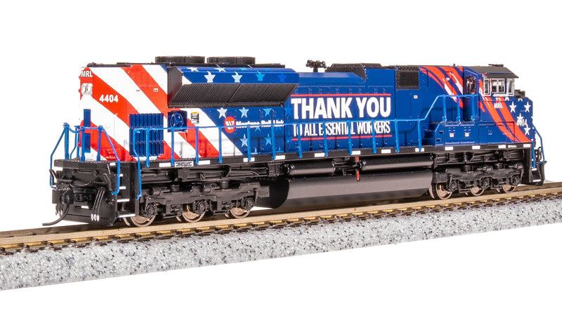 BLI 8426 EMD SD70ACe, MRL 4404, Essential Workers Tribute, Paragon4 Sound/DC/DCC, N