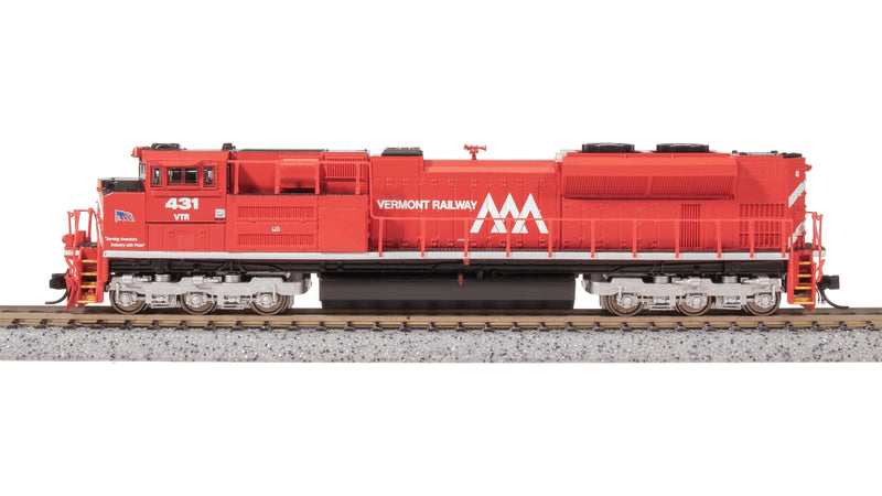 BLI 8431 EMD SD70M-2, Vermont Railway 431, Paragon4 Sound/DC/DCC, N