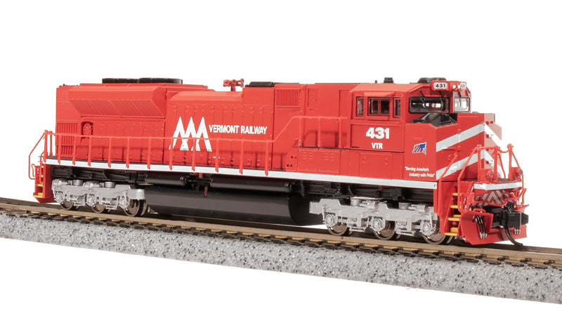 BLI 8431 EMD SD70M-2, Vermont Railway 431, Paragon4 Sound/DC/DCC, N