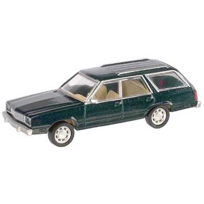 Atlas 60000037 Atlas Master(TM) American Automobiles 1978 Ford(R) Fairmont Wagon pkg(2) -- Black, N Scale